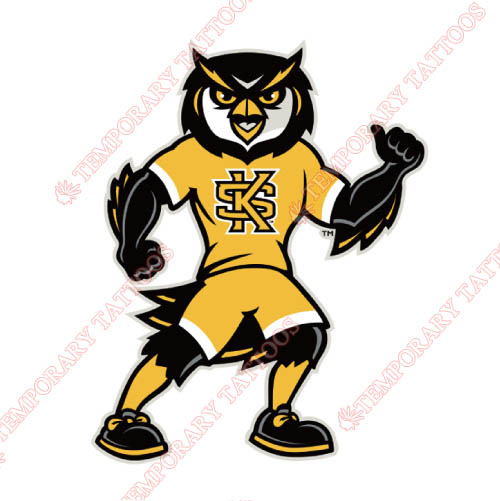 Kennesaw State Owls Customize Temporary Tattoos Stickers NO.4727